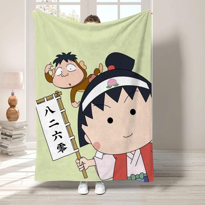 C-Chi-bi Maruko Bedroom Decoration Fleece Blanket for Decorative Sofa Fluffy Soft Blankets Bedspread on the Bed Boho Home Decor