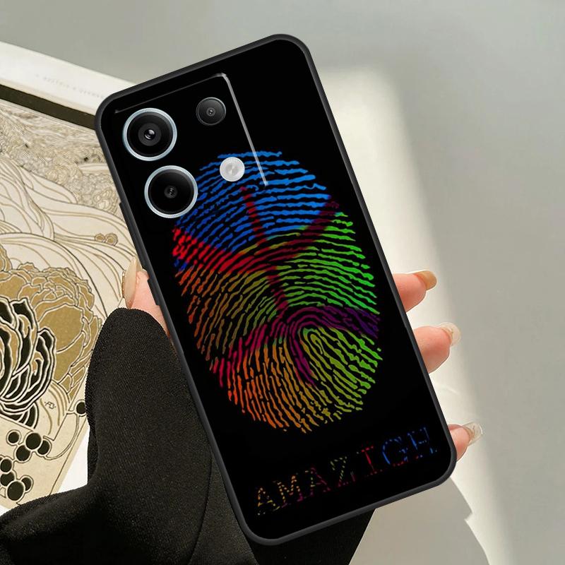 Amazigh Berber Symbol Case For Xiaomi Redmi Note 14 12 11 9 10 13 Pro 9S 10S 11S 12S Redmi 13C 10C 12C 14C Cover