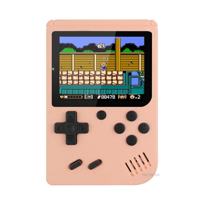 Портативная игровая консоль 400. Ручные классические игры. Портативная игровая консоль в стиле ретро. 3-дюймовый ЖК-экран.