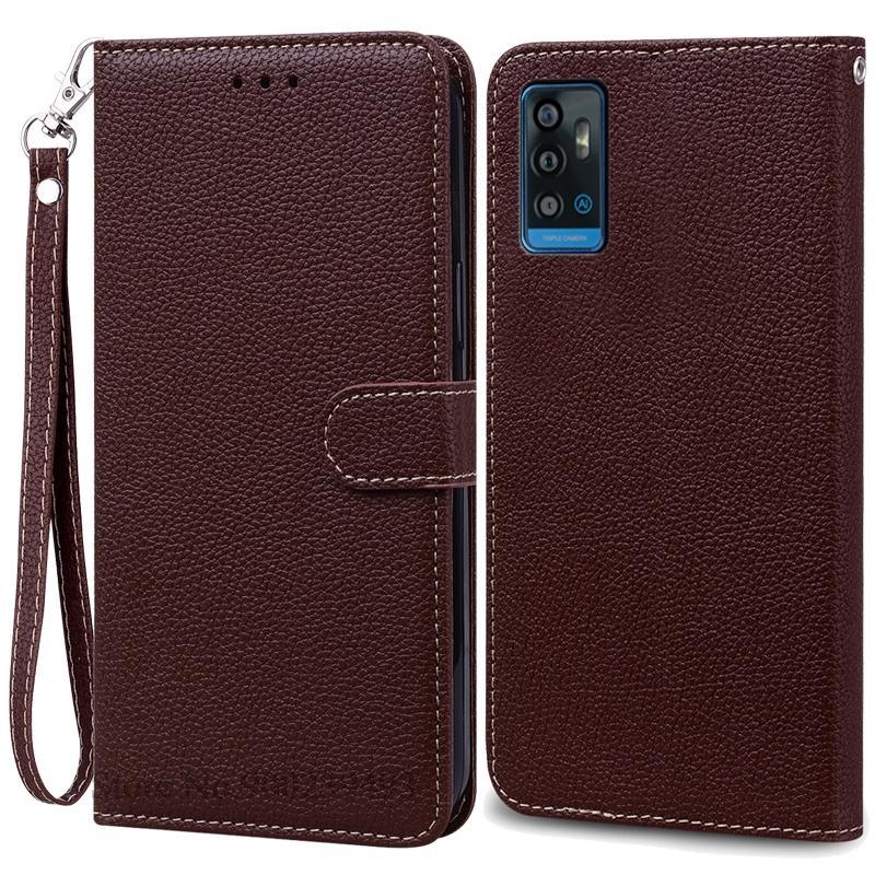 Чехол для ZTE Blade A71, мягкий силиконовый кожаный чехол-кошелек, чехол для ZTE Blade A71, мягкая задняя крышка, чехол Fundas Shell