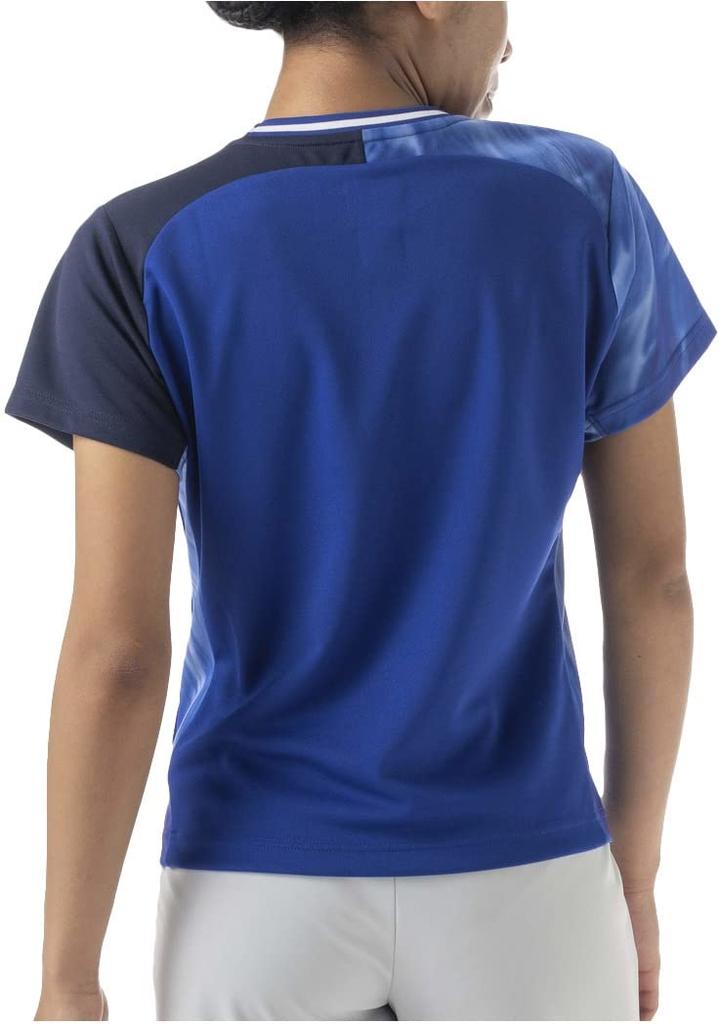 YONEX Short Sleeve Game Midnight Navy XO Women's Shirt, (472)