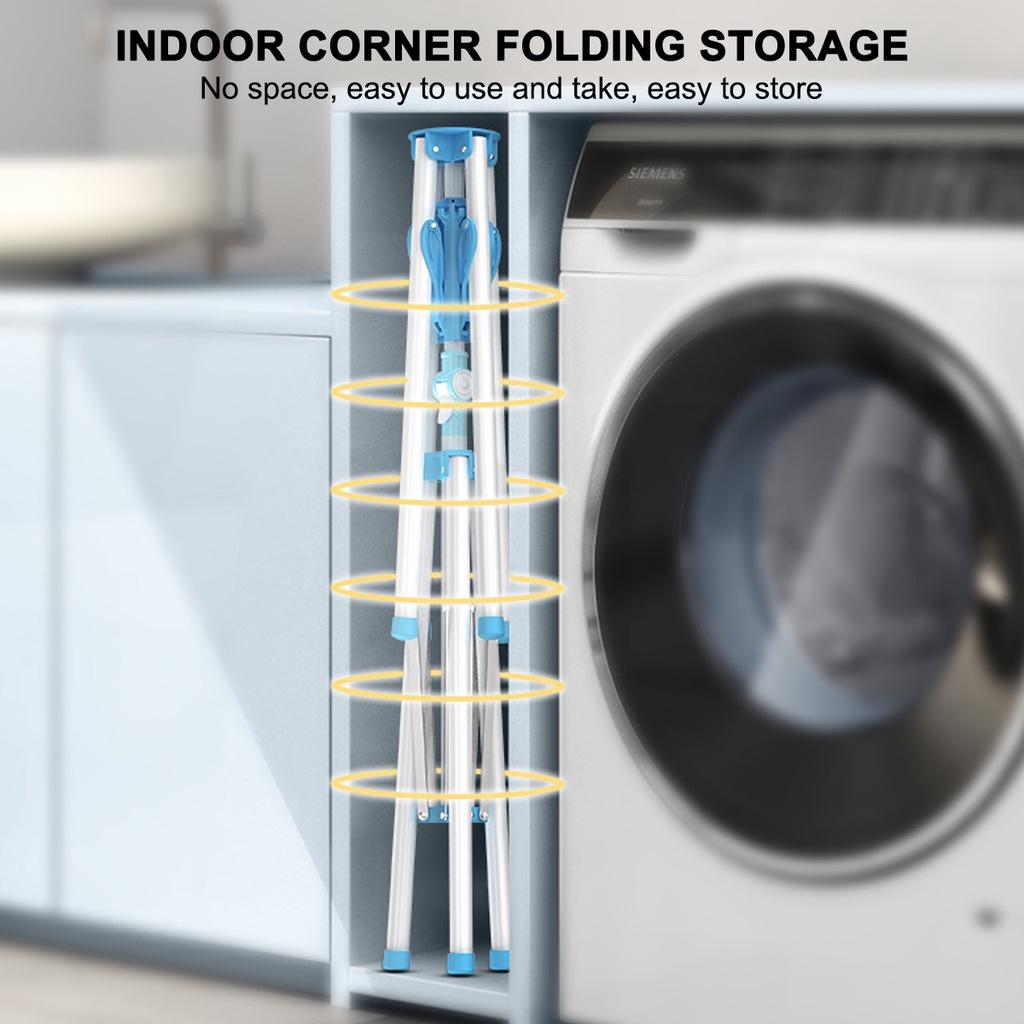 Складная сушилка для одежды со шкивом, вешалка для ткани из нержавеющей стали, уличная и внутренняя сушилка для ткани, подвесная стойка, вешалка для спальни, балкона