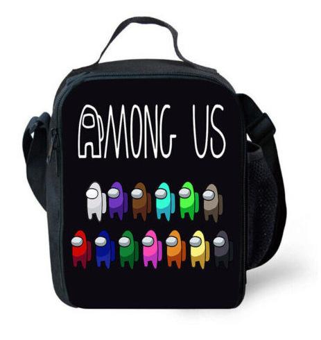 Космический Оборотень Among Us Игровые Товары Школьники Рюкзак Сумка Пенал Школьная сумка Набор из трех предметов