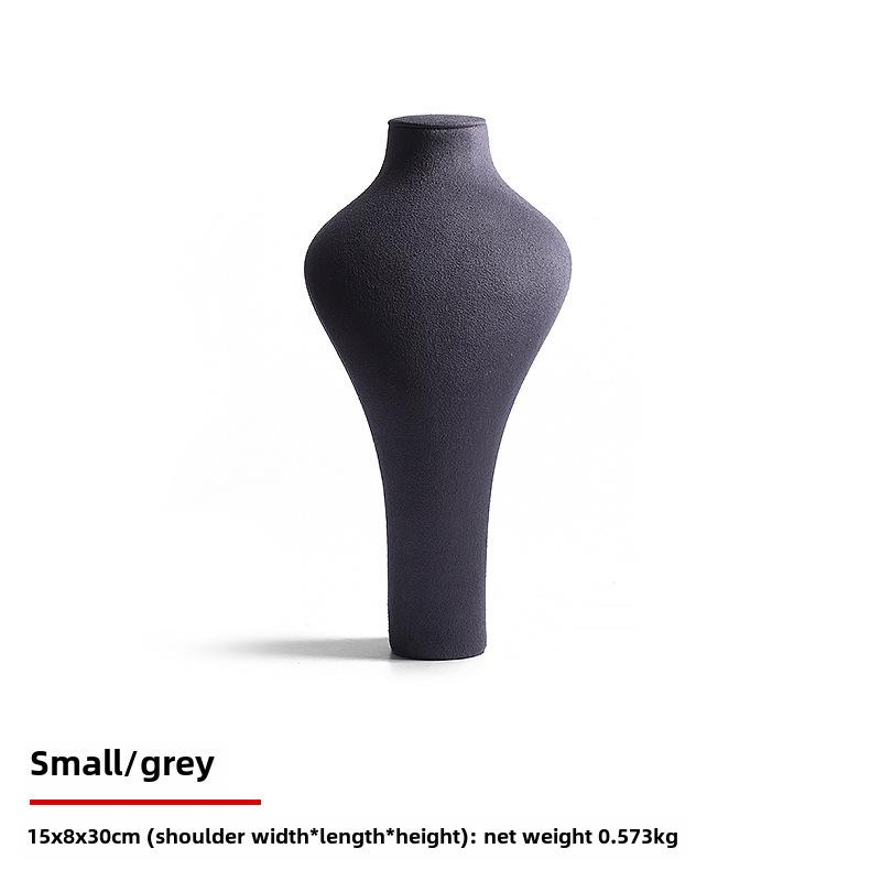 Подставка для ожерелий Digu из микрофибры для ювелирных изделий