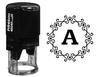 Printtoo Octagon Celtic Swirl Frame A Alphabet Monogram R-40 Self Inking Rubber Stamp Office