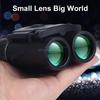 40x22 Powerful Mini Binoculars Long Range Folding Telescope BAK4 FMC Optics For Hunting Sports Outdoor Camping Travel