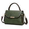 A Fashionable Retro Shoulder Bag with A Niche Design Featuring A Soft Leather Texture Contrasting Colors In A Small Square Bag