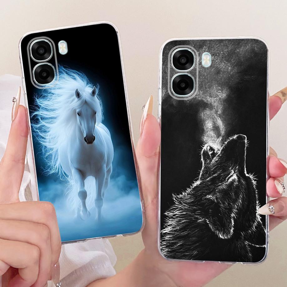 Крутой Стиль Мультяшная Модная Чехол для Телефона Для Oppo A6x A6s A6t A6 4G 5G / Oppo A6T Pro 4G Fundas Прозрачный Мягкий Силиконовый Coque Чехол