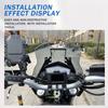 Для MOTO GUZZI V85 TT V85TT 2019 2020 2021 2022 2023 Аксессуары Держатель Стойка Телефон Мобильный телефон Навигация GPS Пластина Кронштейн