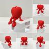 3D-печатные любовные украшения, фигурки сердец, креативный плетеный сидячий дизайн, домашний декор, подарок на День святого Валентина, декоративные скульптуры, настольный акцент