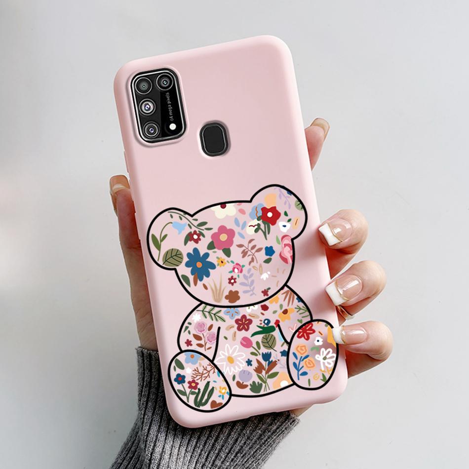 Чехол для Samsung Galaxy M31 Милый Мультяшный Задняя Крышка Силиконовый Мягкий TPU Чехлы для Телефона Для Samsung M31 Prime M 31 s Galaxy M31s Бампер