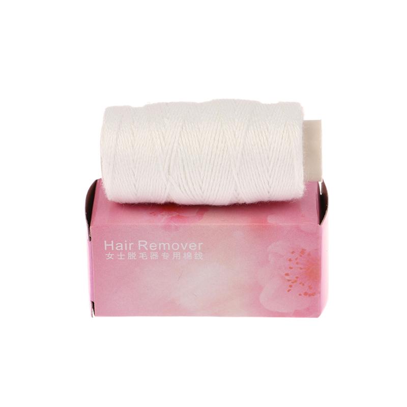 Физическая хлопковая нить для удаления волос на лице, проволока для удаления волос на теле из хлопка