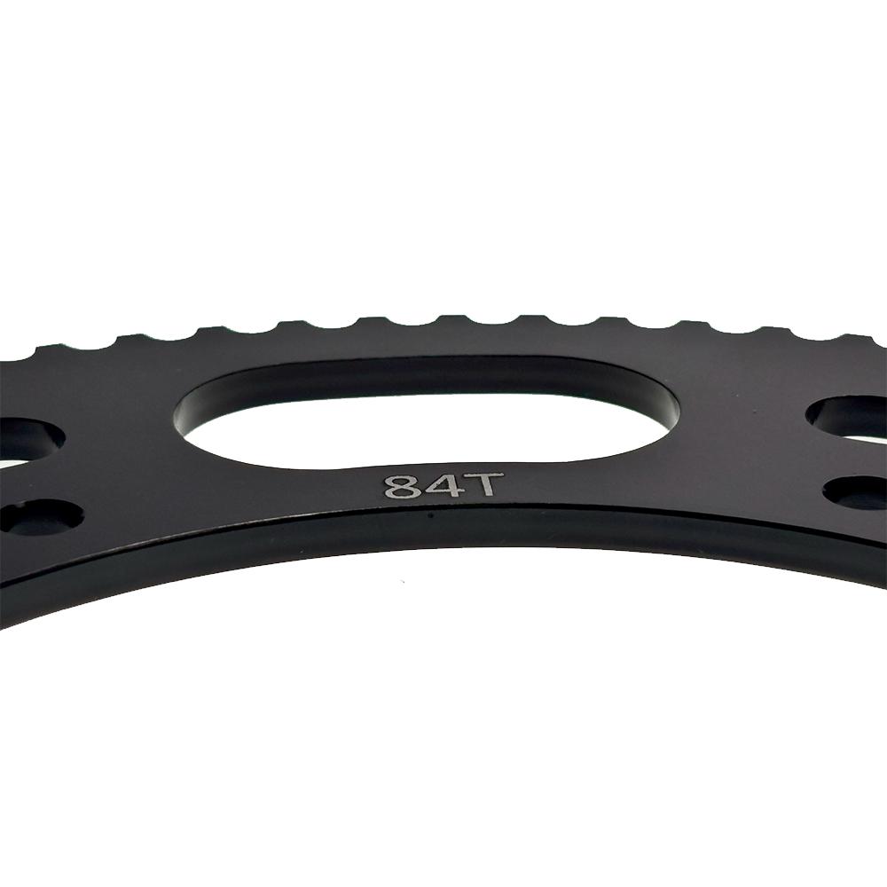 High Quality CNC Machined GO Kart Parts Aluminum Alloy Sprocket, 7075-T6, Racing, 68T,69T,70T,71T,72T,73T-81T,82T,83T,84T,85T