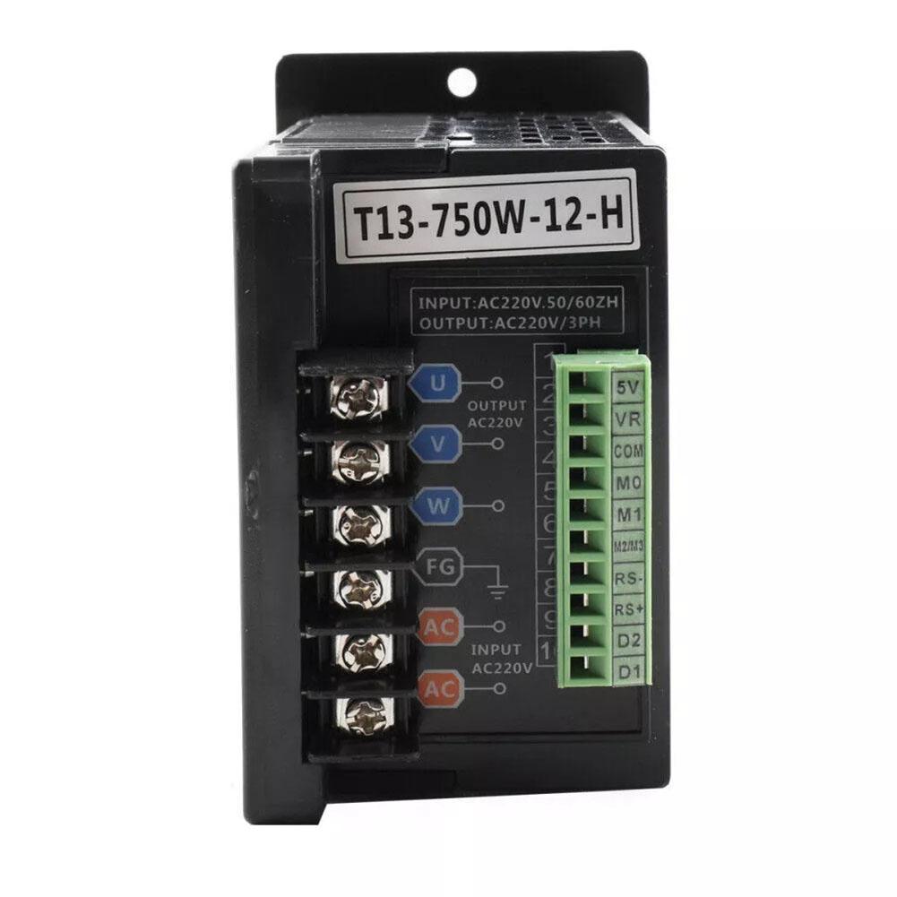 Однофазный в трехфазный инвертор VFD 750 Вт для электропитания 110/220 В с программируемой функцией и встроенным коммуникационным портом