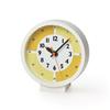 Часы настольные Lemnos, аналоговые, забавные, с четырьмя столами, желтые, настенные, детские, Lemnos, 15 см, цвет! YD18-05YE Диаметр