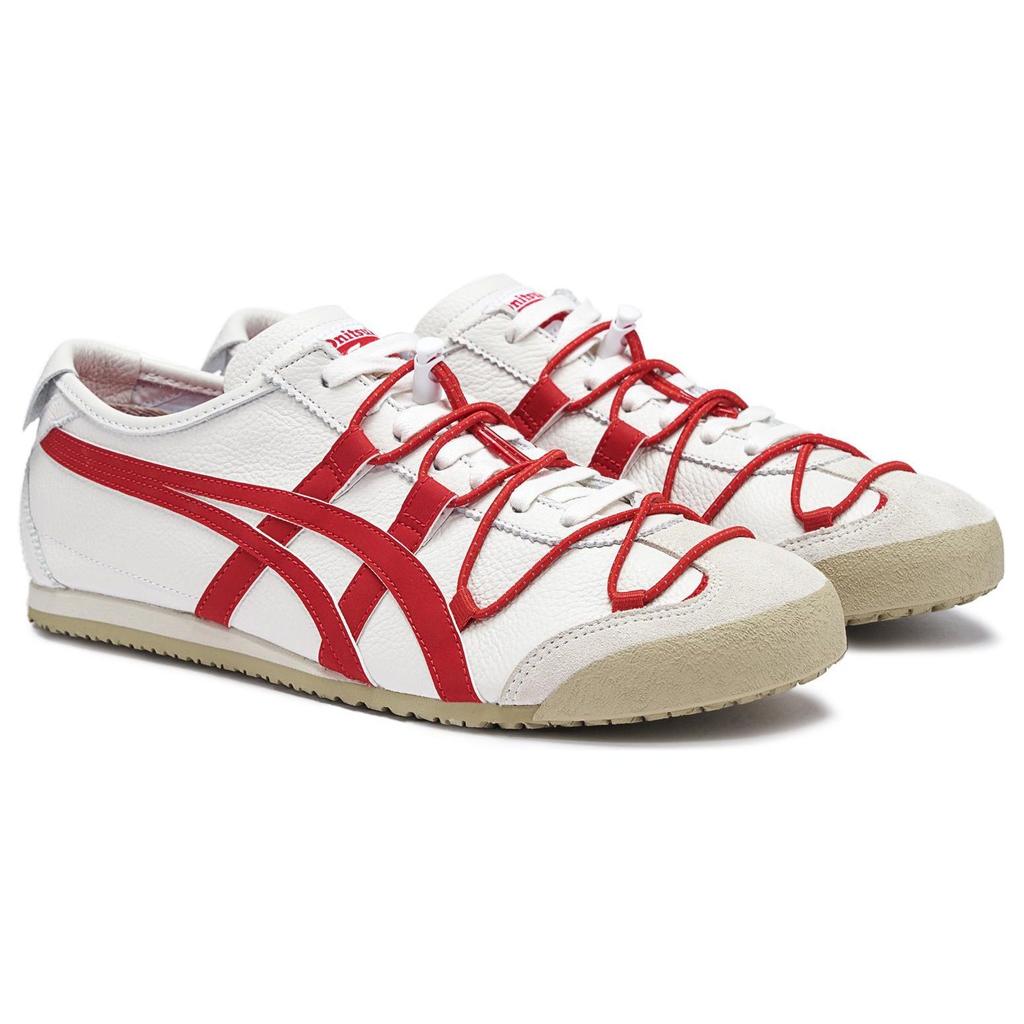 ONITSUKA TIGER Кроссовки унисекс Мексика 66 Года Дракона Белый Классический-Красный 1183C216-100
