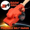 1200W Portable Belt Sander Grinding Multi-function Sander Desktop Sanding Machine 220V