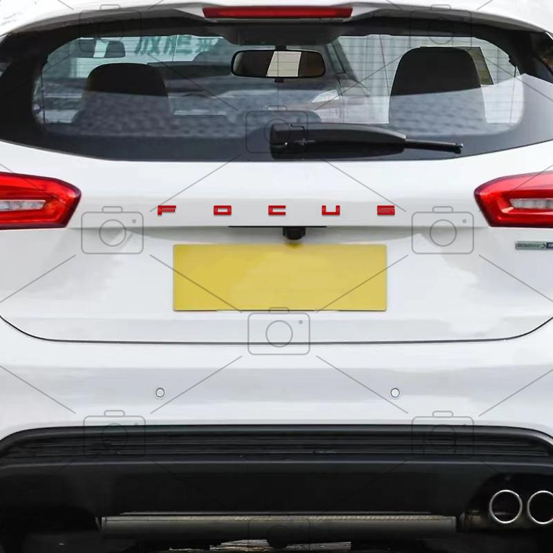 cjgnvt1 Car Metal Body For Ford Focus ST Line MK3 MK4 MK6 MK7 Logo Letter Decals Styling Badge Trunk Fender Emblems Sticker Accessories