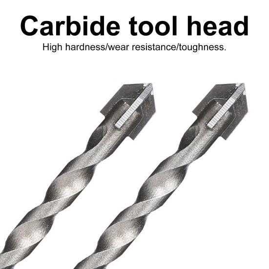 Сверло с шестигранной ручкой, острое сверление, резьбовое сверло с треугольным наконечником, столярный инструмент