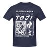 Unisex Toji Fushiguro Jujutsu Kaisen Anime T Shirt Streetwear Plus Size Cotton Crewneck Custom Sleeve Tee Shirt