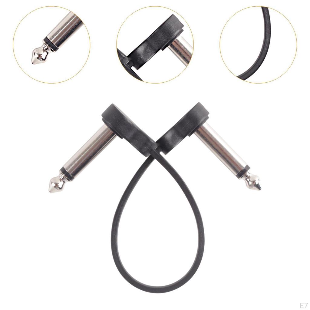 Педаль эффектов для электрогитары, соединительные кабели, многоцелевой стабильный адаптер для инструмента