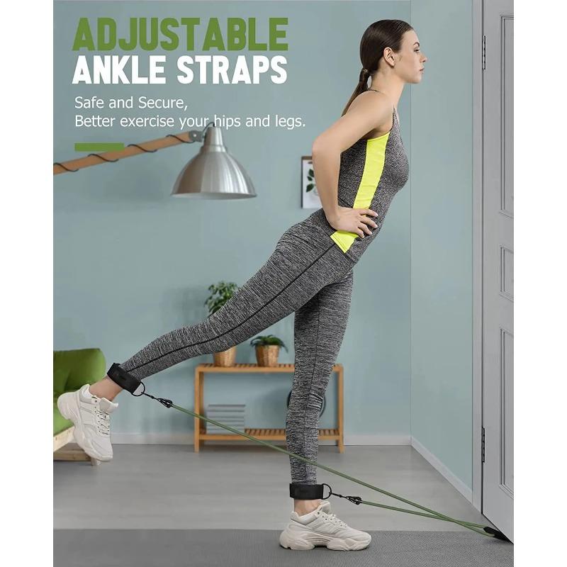 Резиновая лента для фитнеса, эластичная лента для йоги, обновленный набор тренировочных планок, тренировочные упражнения для пилатеса, оборудование для фитнеса, тянущая веревка