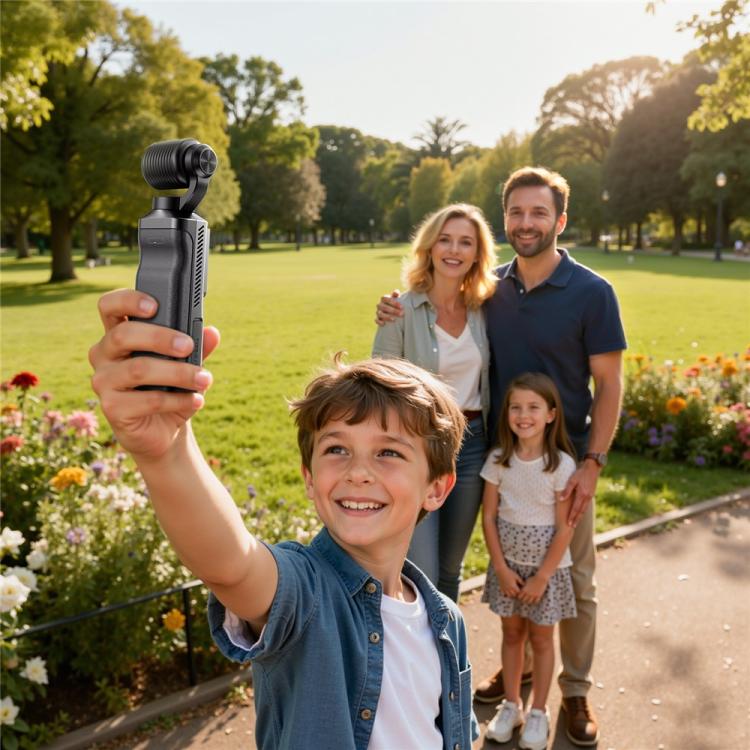 L19 1.69 inch Touch Screen and Wi-Fi Connectivity 4K Action Camera Anti-Shake VLOG Pocket Camera