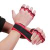 Lifting Gloves Workout Gloves with Integrated Wrist Wraps Anti-slip Hand Protector for Weight