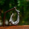 BEIER Viking Fishhook shaped pendant Pendant Necklace Quality Stainless Steel Biker Punk jewelry For Man BP8-1035