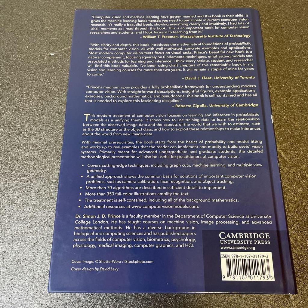 [Б/У] Компьютерное зрение Компьютерное зрение Книги