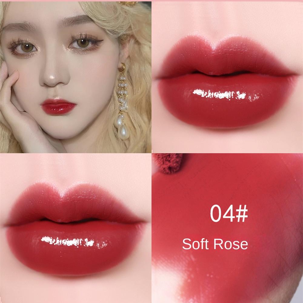 Dudu Lip Gloss Colorless Transparent Lip Gloss Bright Crystal Lip Gloss Glass Lips Fine Glittering Pearl Light Band Shiny Jelly