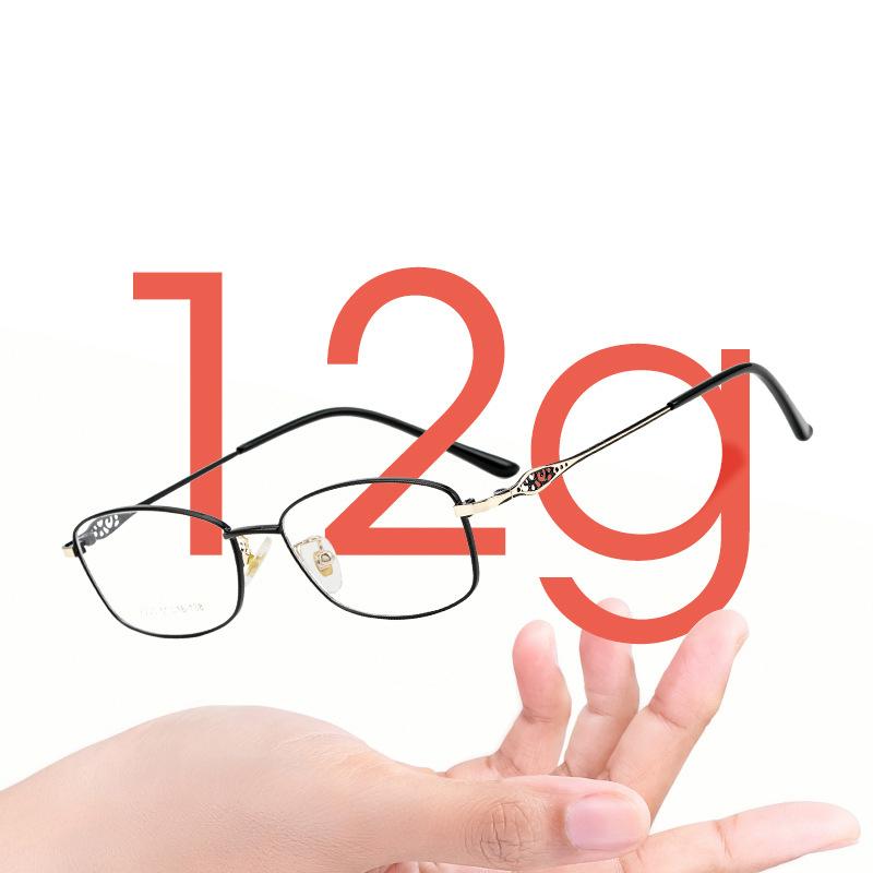 Ultralight Women Metal Alloy Glasses Frame Myopia Spectacles Frames Comfortable Full Rim Fashion Optical Eyewear