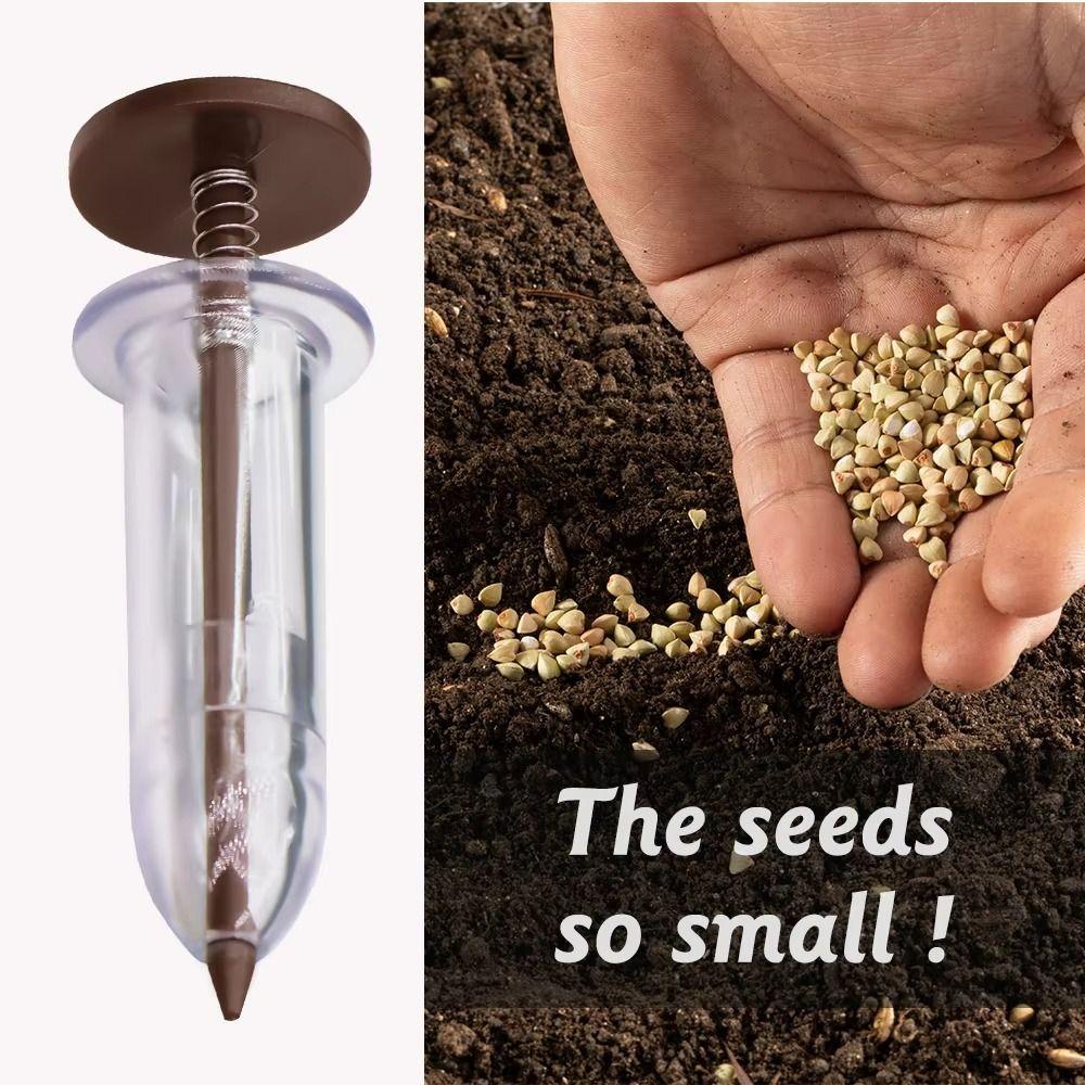 Outdoor Planting Mini Seed Dispenser Handhold Design Widger Set  Seedling Transplanting