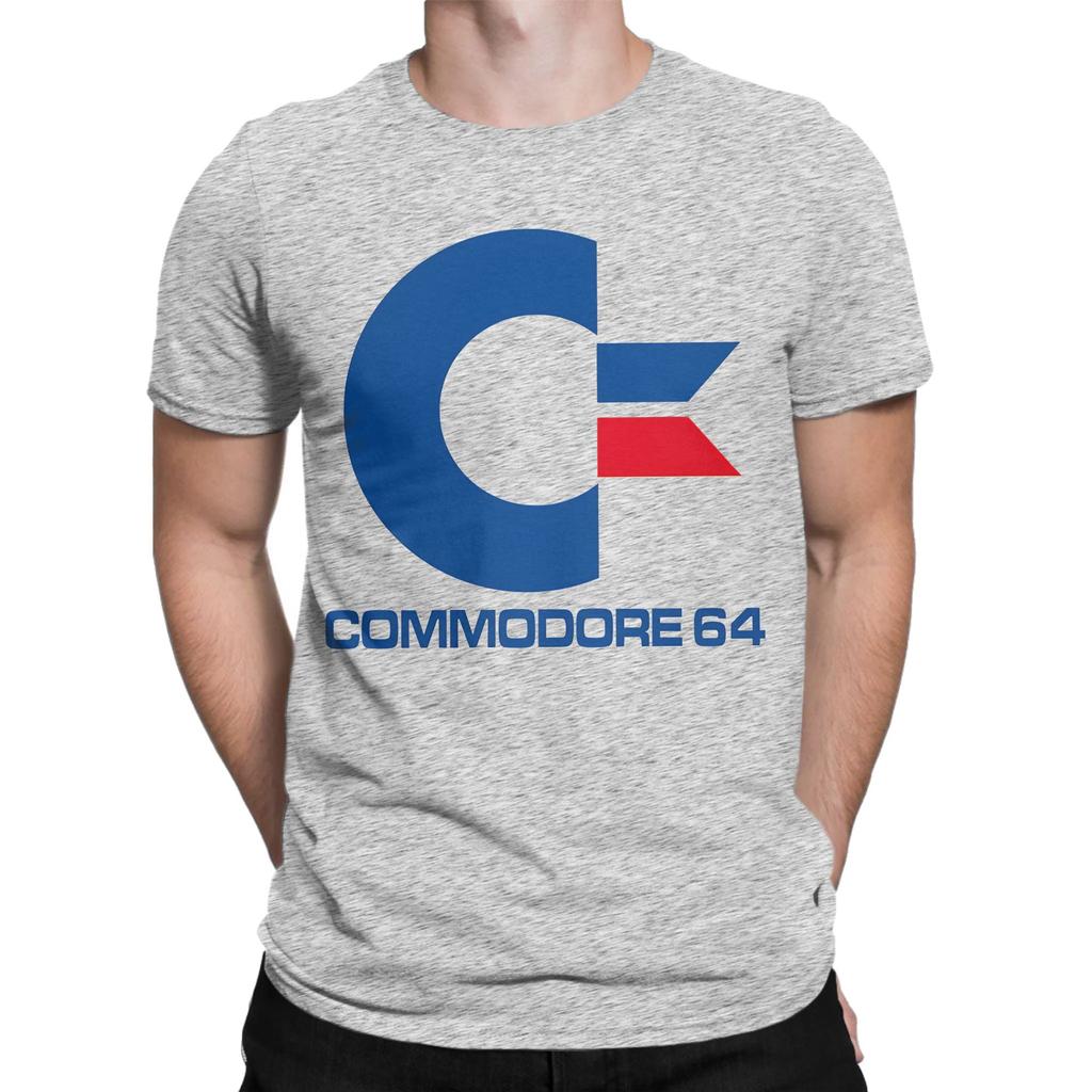Vintage Logo Novelty 100 Cotton Tshirt Commodore Amiga 500 Tops Tees For Unisex