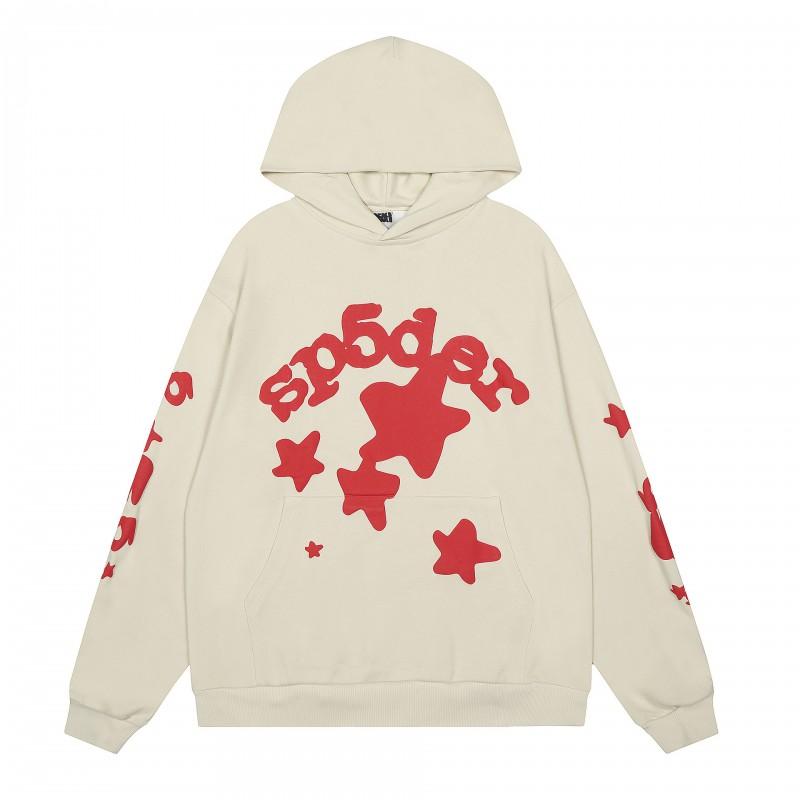 Unisex Oversized Hoodie With Foamed Letter Print Inspired By Hip-Hop Style Fall 2025 Cotton Sweatshirt