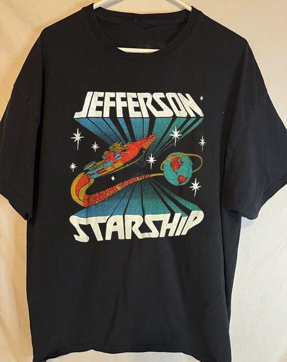 Hot Jefferson Starship Concert Shirt Christmas Gift S-5XL Shirt C1350 Unisex T-Shirt