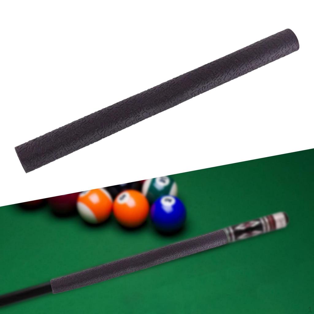 Ручка для бильярдного кия, чехол для американского девятого шара, практичная, длина 12 дюймов, для начинающих, силиконовая, модная