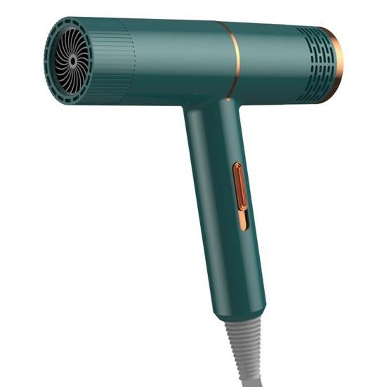 Бытовой фен с мощным синим светом мощностью 800 Вт, уход за волосами с отрицательными ионами, фен для женщин и мужчин, фен для бесшумных и быстросохнущих волос (UK Plug)