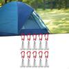10 шт. в упаковке, колышки для крепления на палубе с зажимами для установки палатки, колышки из алюминиевого сплава
