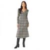 Principles Womens/Ladies Checked Jacquard Midi Dress