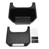 Rear Center Storage Box Large Capacity Black Neat Storage Center Console Insert Organizer Replacement For Tesla Model Y