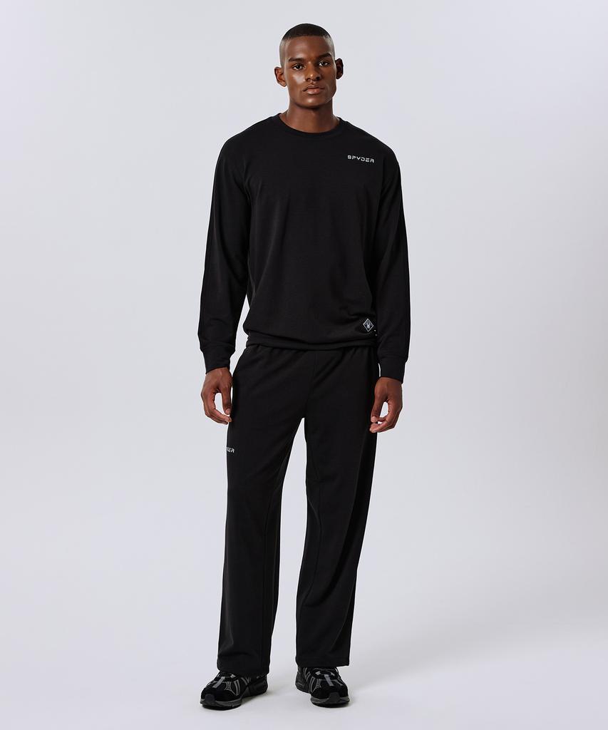 SPYDER Men'S Zen Modal Semi-Wide Pants Spjfcnfp310Mblk