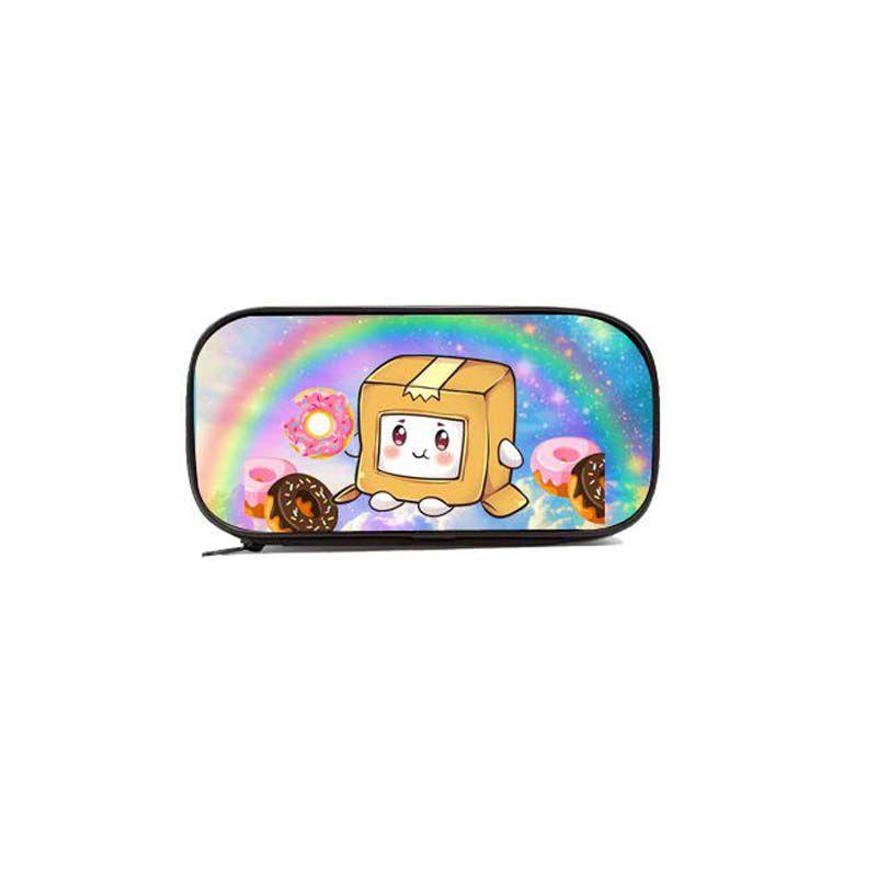 Lankybox Cartoon Lunch Bag Set 3 Piece Shoulder Backpack Package