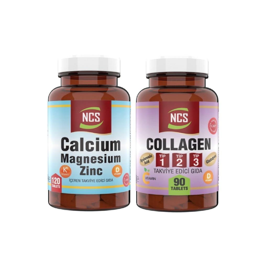 Collagen Type 1-2-3 (collagen) 90 Tablet Calcium 120 Tablet