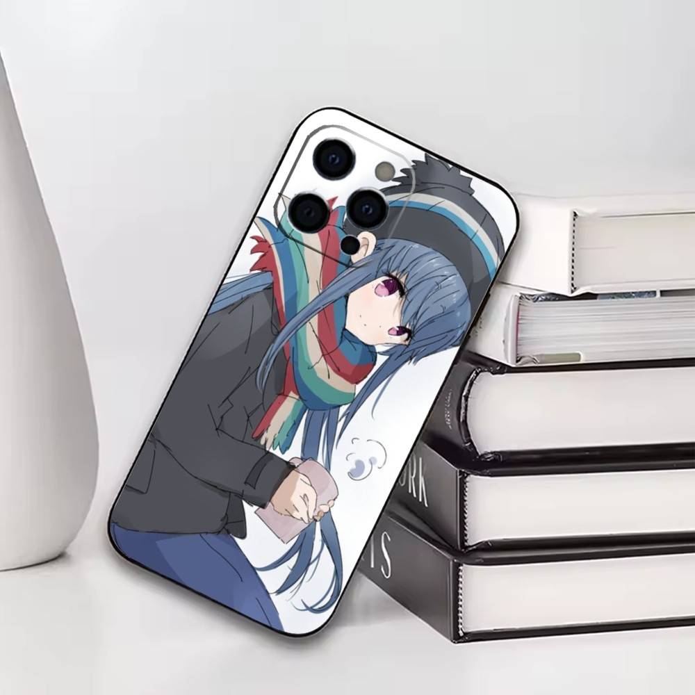 Чехол для телефона Rin Shima Для iPhone17,16,15,14,13,12,11 Plus,Pro Другие Мягкий Черный Чехол