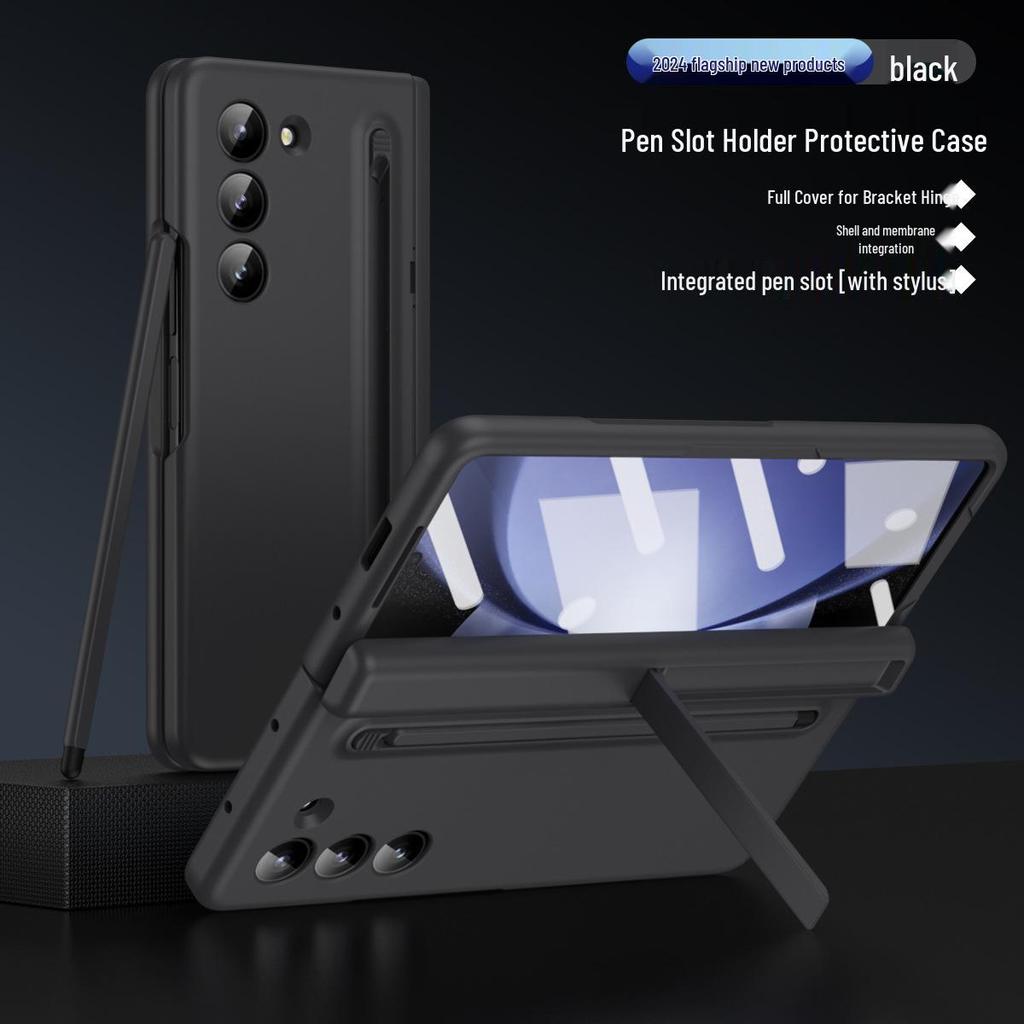 Чехол для телефона Samsung Z Fold8 Ultra со слотом для стилуса и защитной пленкой для экрана для Fold7/6, подставка для стилуса.