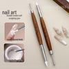 Двусторонний сандаловый карандаш для нейл-арта и инструмент для удаления геля