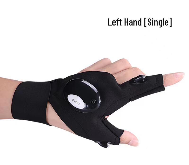 Светодиодные перчатки для рыбалки - Светящаяся лампа на палец для ночной рыбалки и ремонта