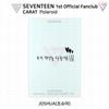 Seventeen Первая официальная фотокарточка фан-клуба Carat Polaroid KPOP K-POP