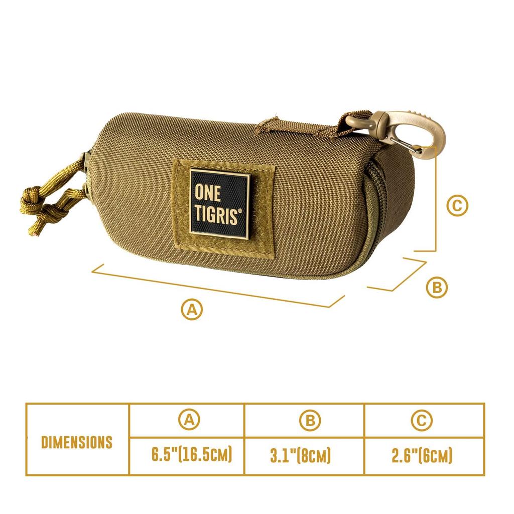 Футляр для солнцезащитных очков Футляр для очков Футляр для очков Футляр для очков Футляр для очков Футляр для аксессуаров Крючок и ремень в комплекте MOLLE [ONETIGRIS] и т. д.. (камуфляж)